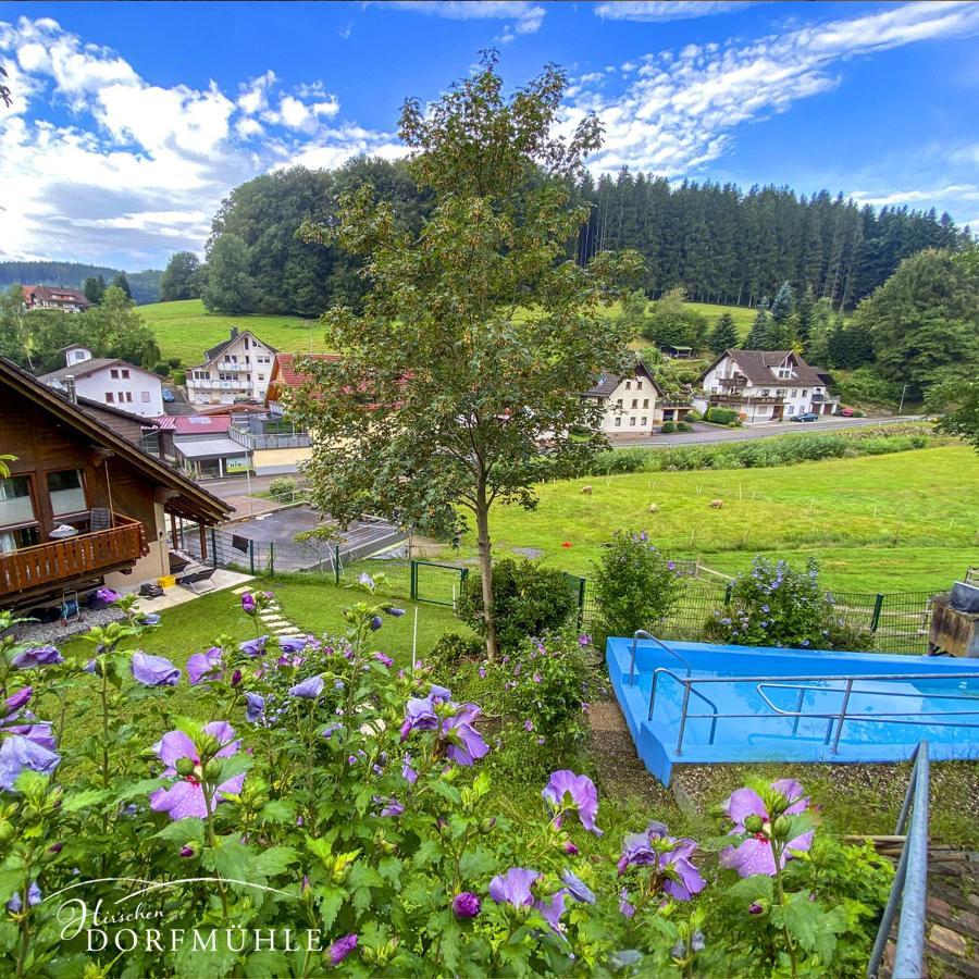 Hirschen-Dorfmuehle Hotel Biederbach Baden-Württemberg Buitenkant foto