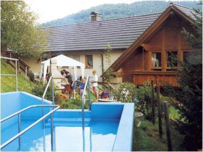 Hirschen-Dorfmuehle Hotel Biederbach Baden-Württemberg Buitenkant foto